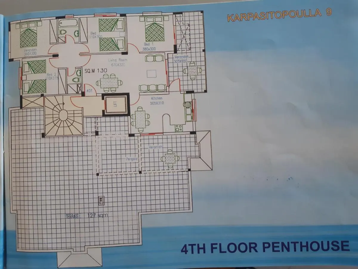 Panikos Beach Appartment 2 Larnaca